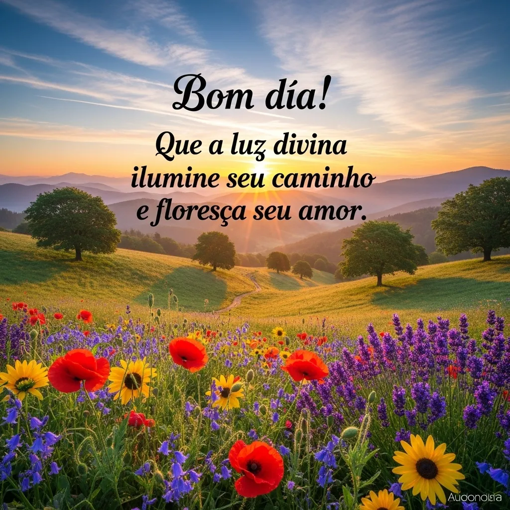 Luz Divina Florescendo Amor.