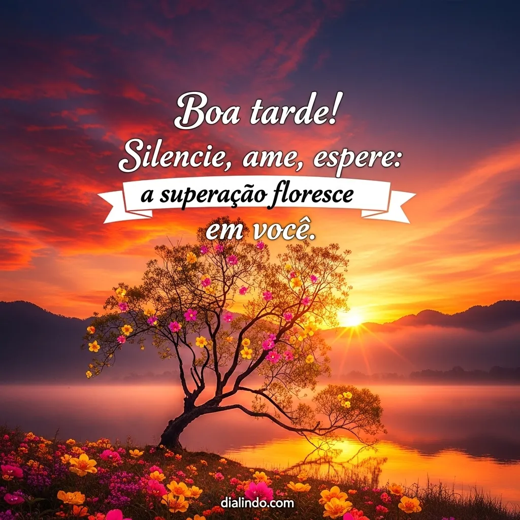 Silêncio, Amor, Espera: Florescer Além