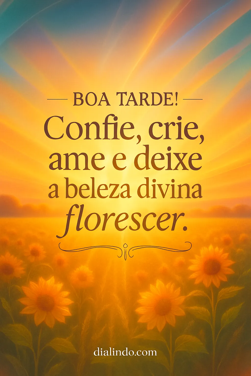 Jardim Interior Divino Florescendo