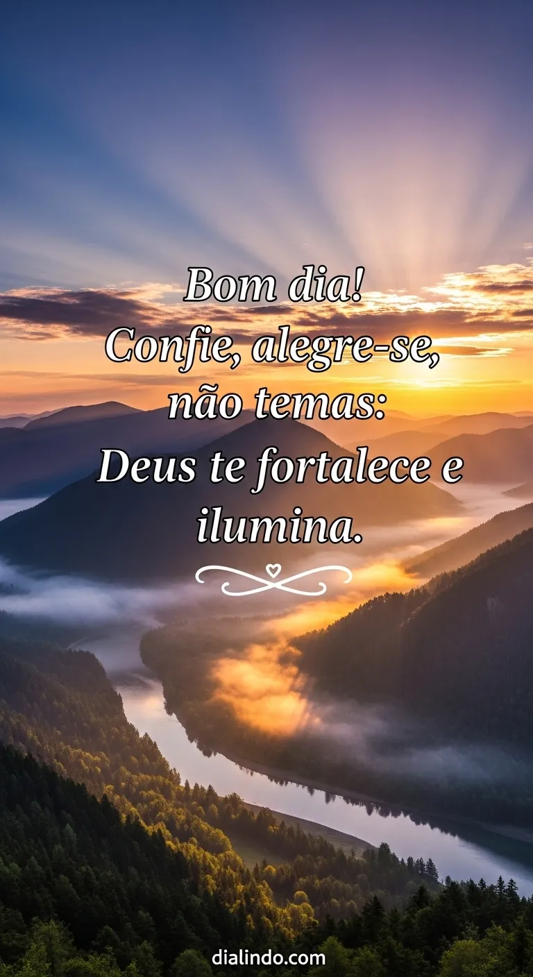 Luz Divina: Confiança Radiante