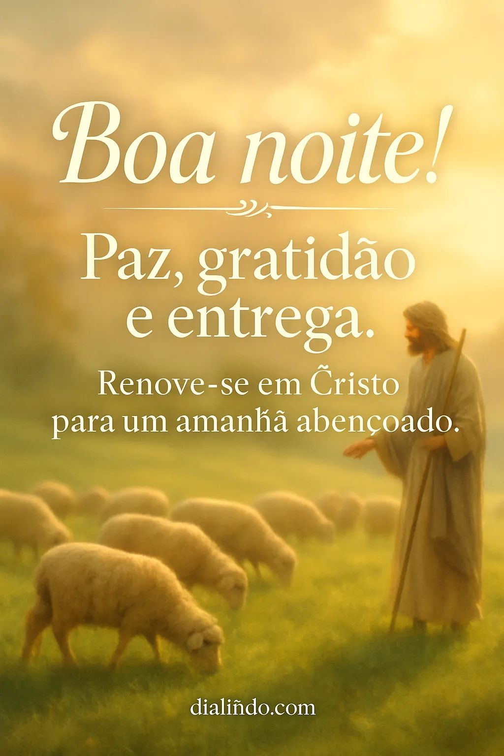 Entrega, Cristo, Alvorada Abençoada