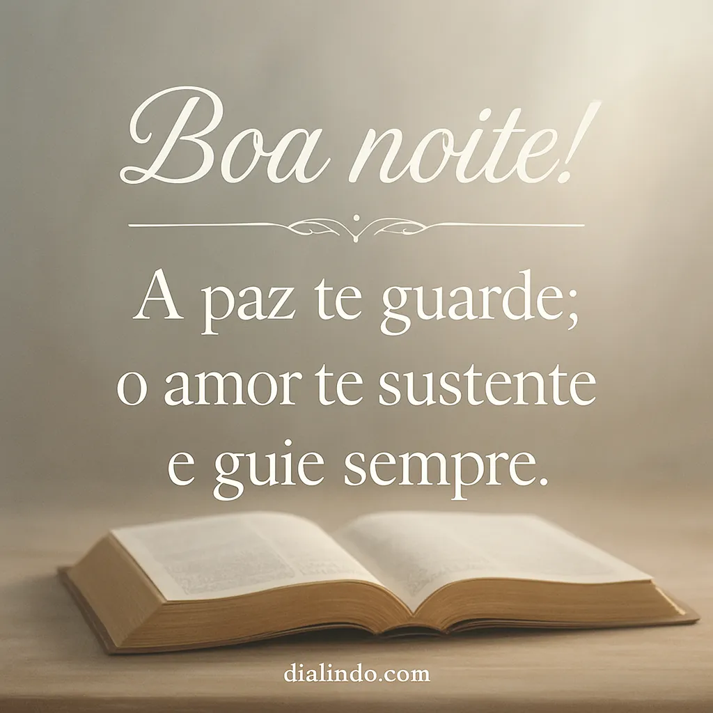 Paz, Amor: Seu Norte.