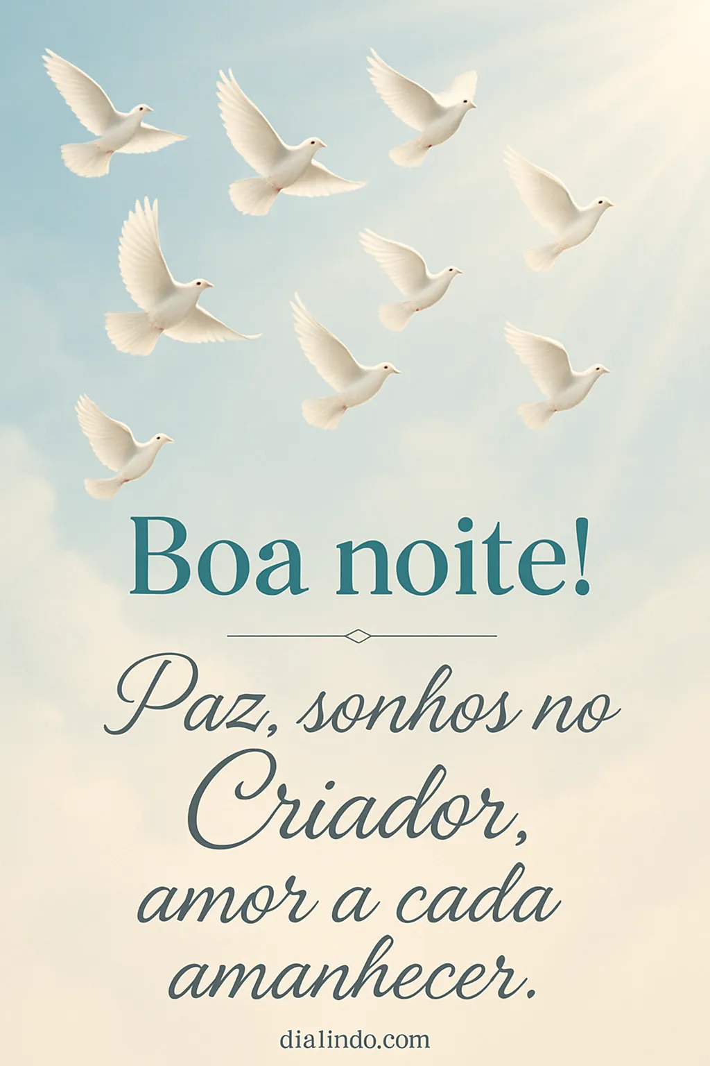Amanhecer no Amor Criador