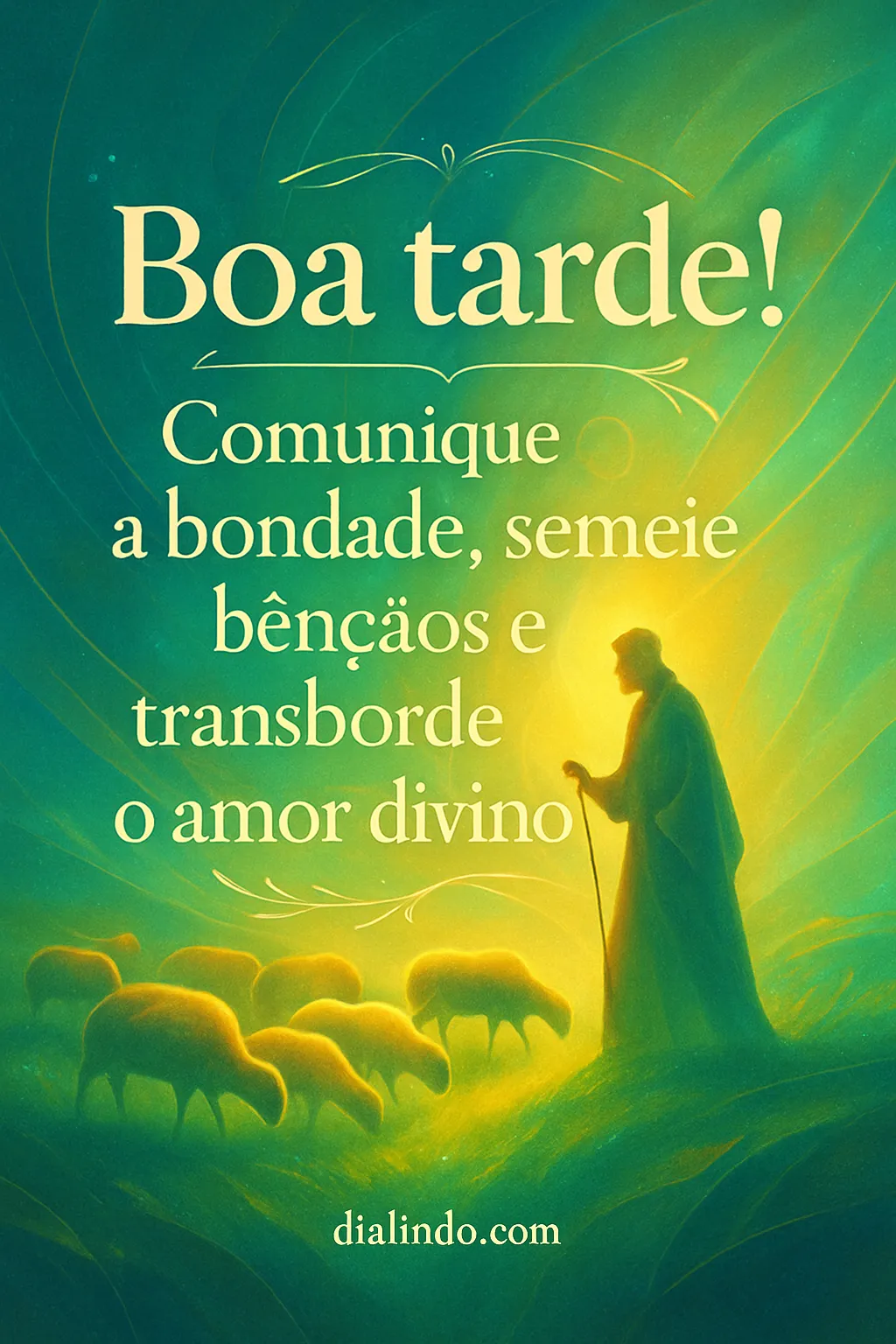Bondade, Bençãos, Amor Divino.