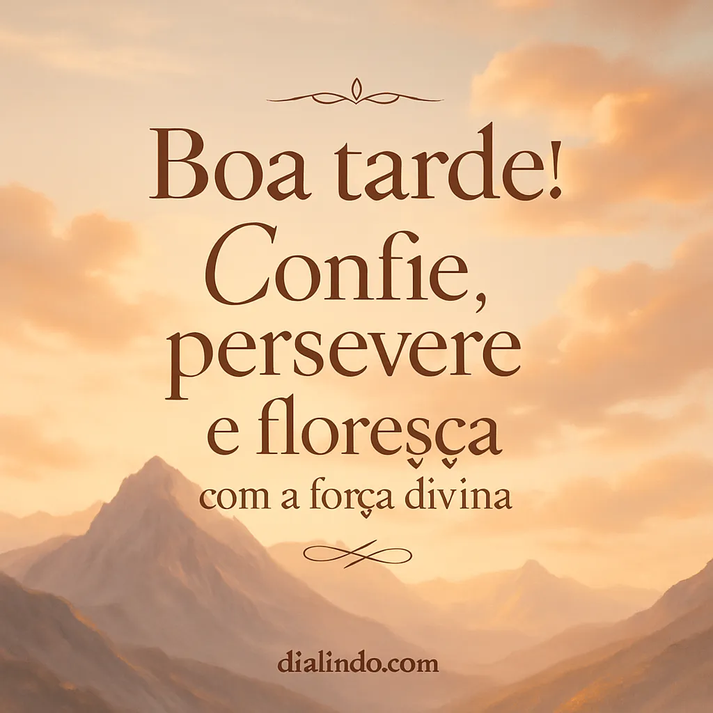 Floresça pela Fé Perseverante