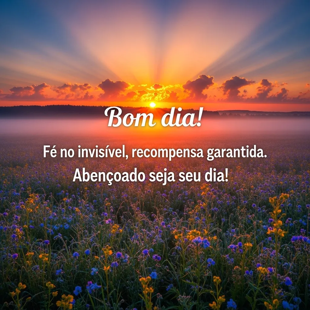 Fé Cega, Colheita Certa.