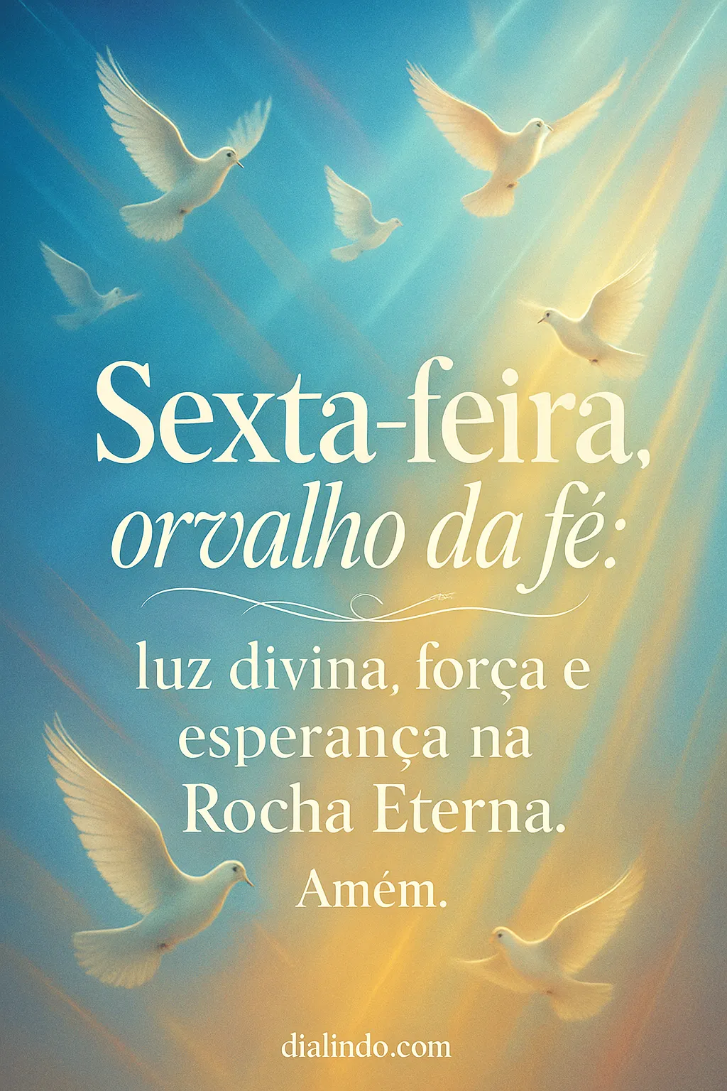 Sexta-Feira: Rocha Eterna Iluminada