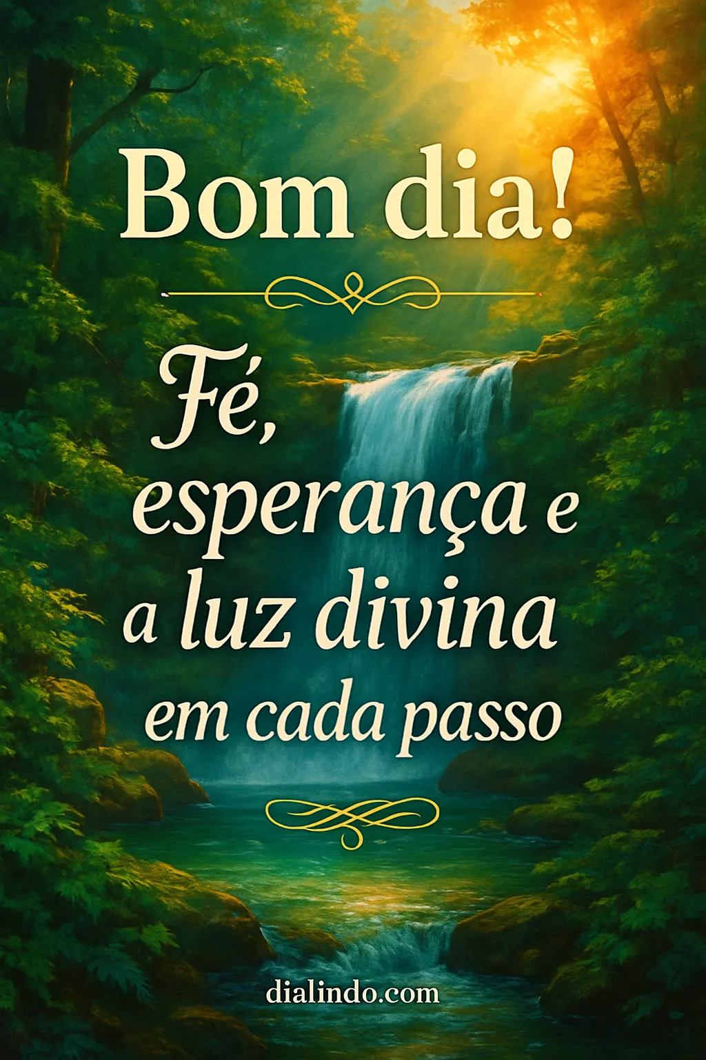 Passos Iluminados de Esperança.