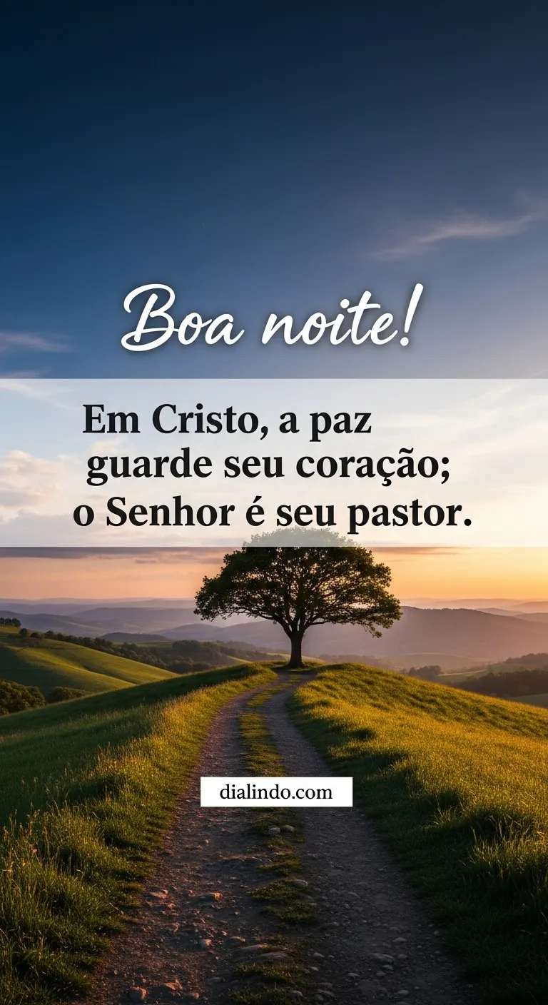 Pastor, Paz no Coração.