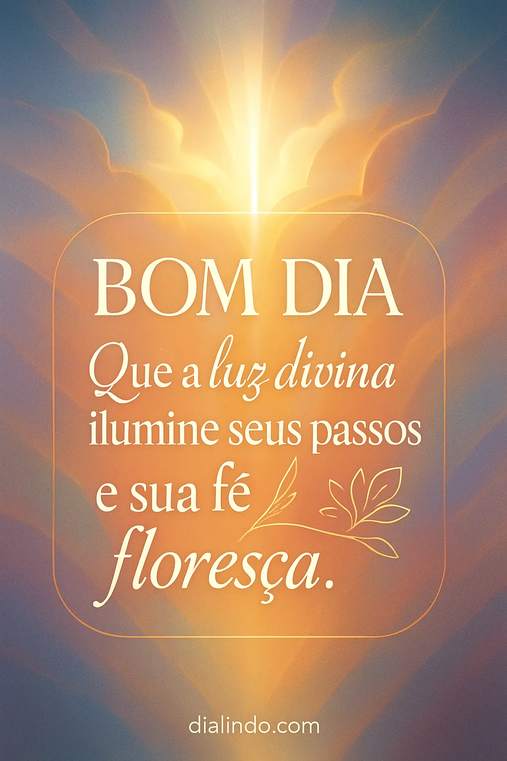 Passos Iluminados, Fé Florescente