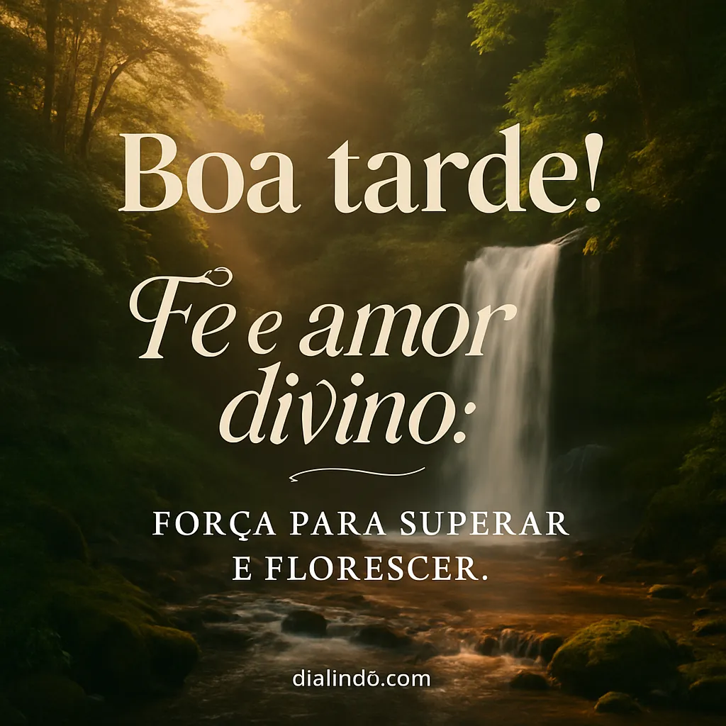 Florescer: Fé e Amor Divino