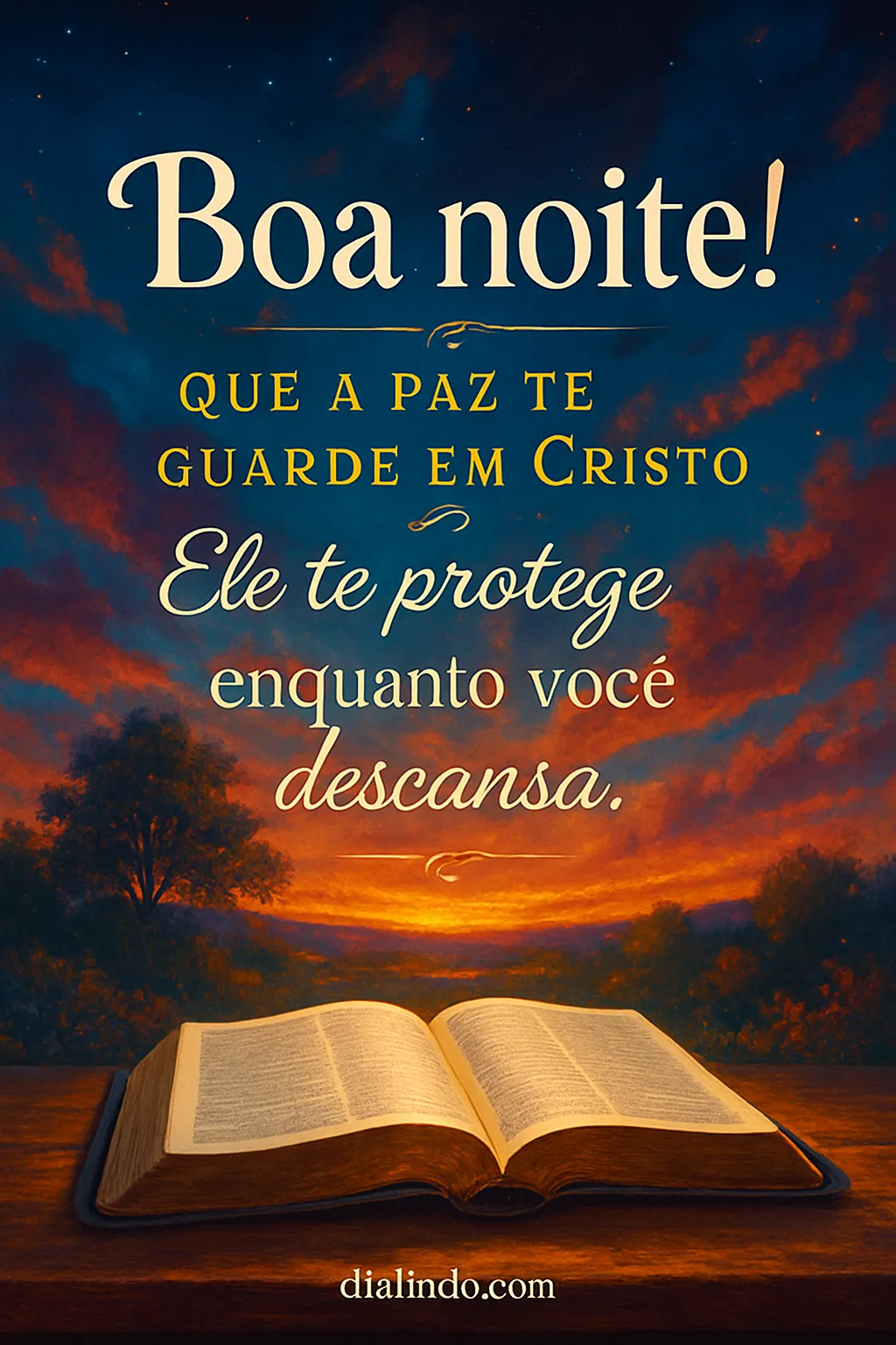 Repouso Seguro em Cristo.