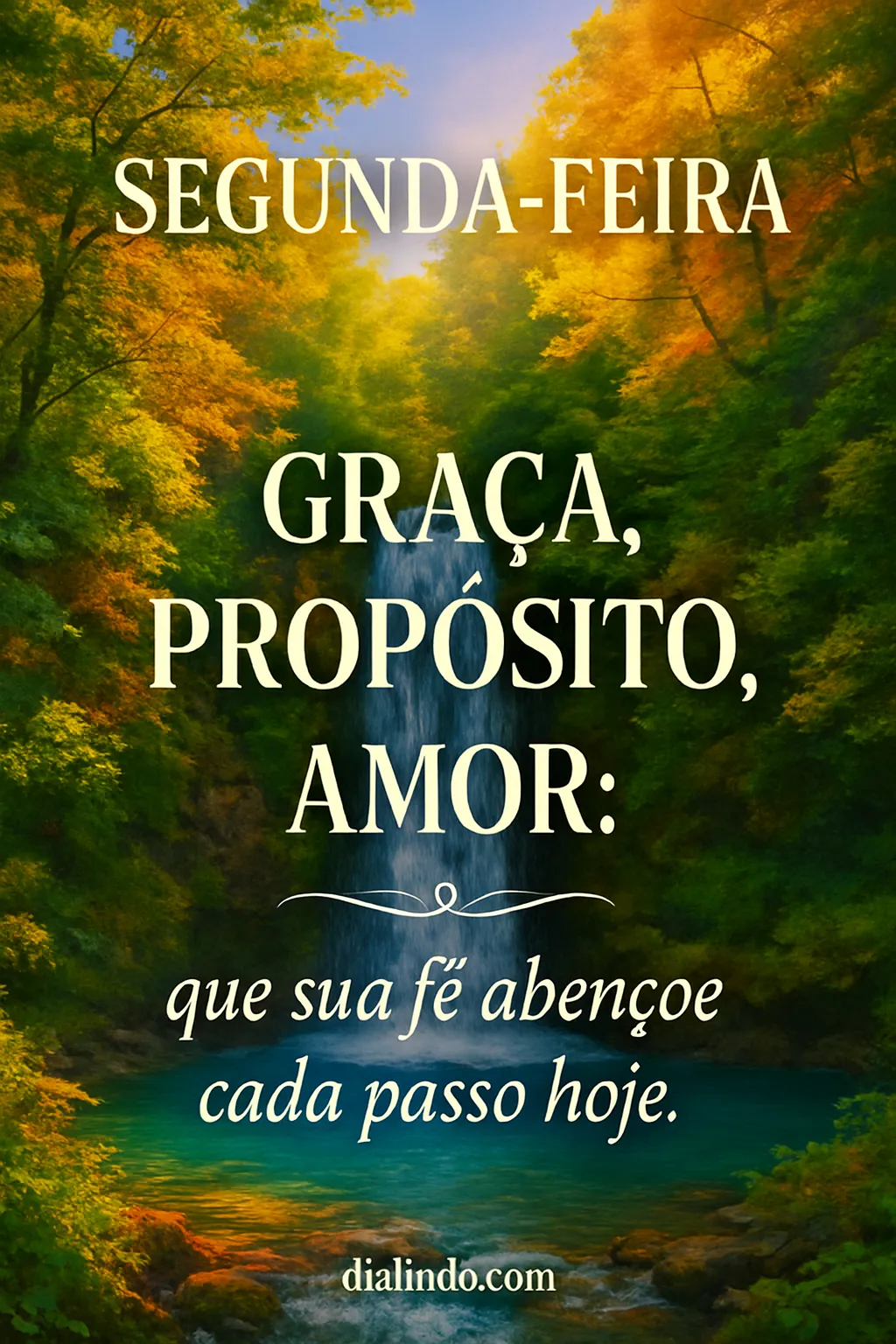 Fé: Trilhar com Graça e Amor.