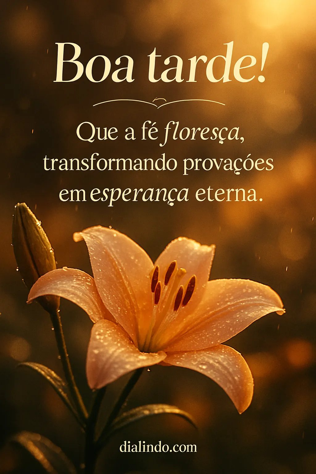 Florescendo Fé na Provação