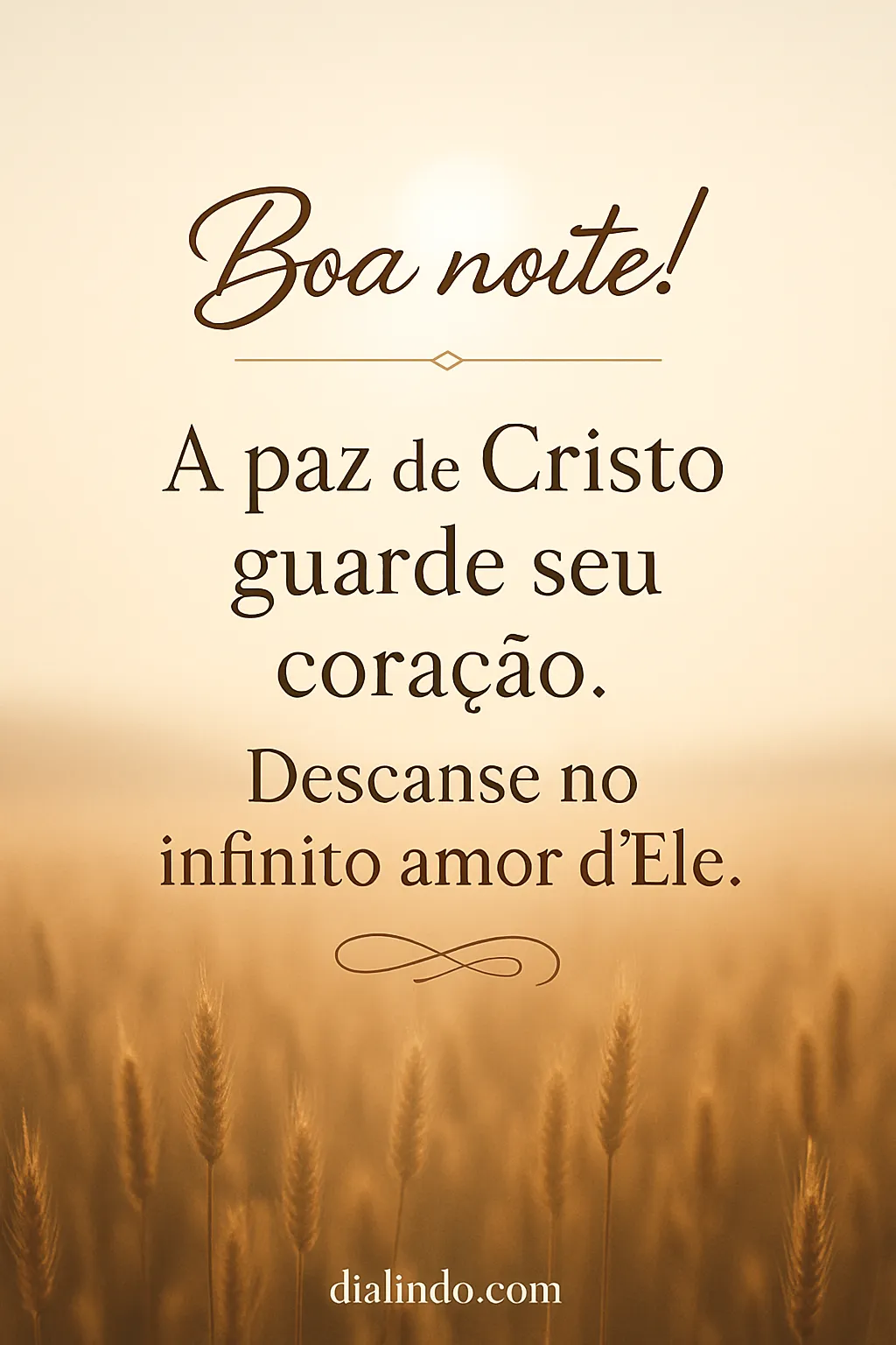 Amor Infinito em Noite Serena