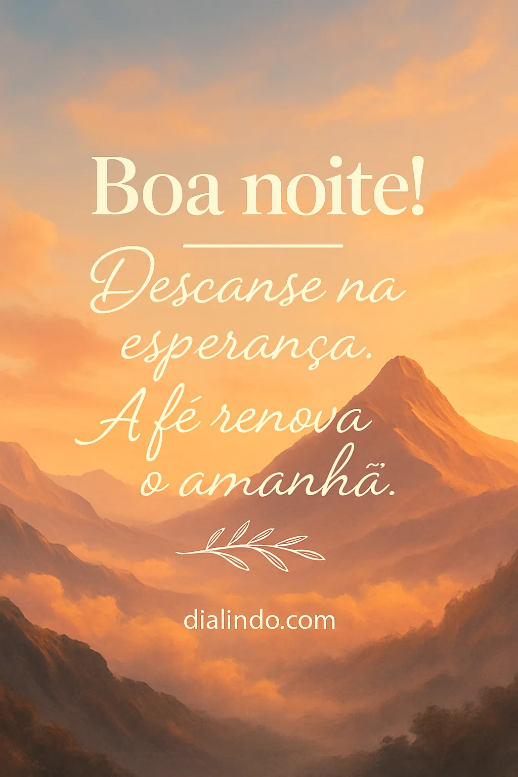 Amanhã: Fé Adormecida Desperta