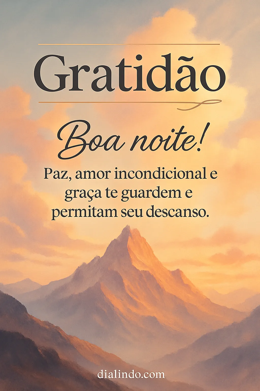 Descanso Guardado em Graça e Paz