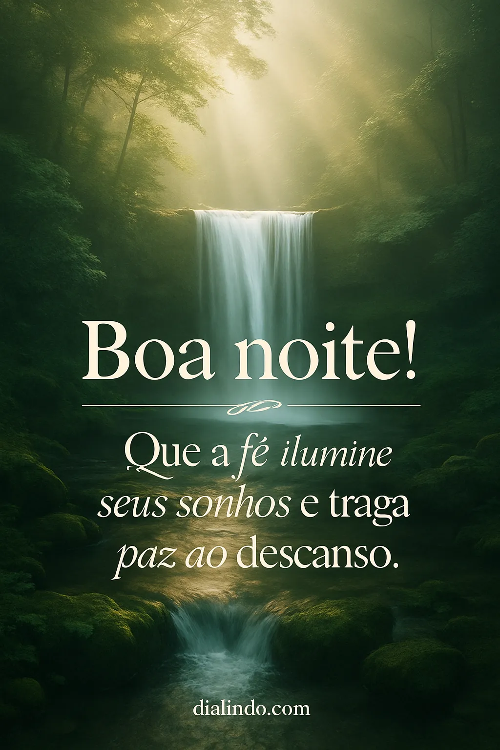 Sonhos Iluminados em Paz Noturna