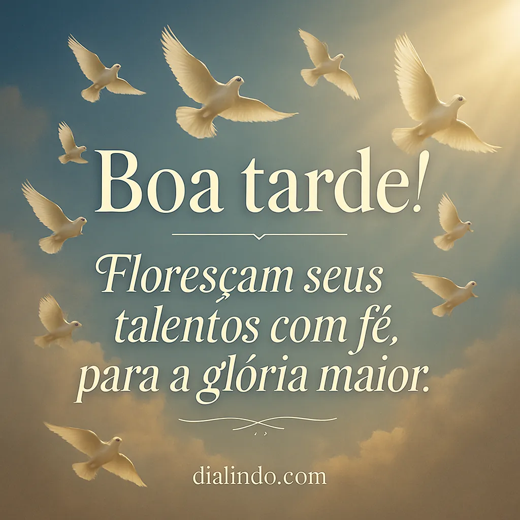 Talentos Florescendo em Glória.