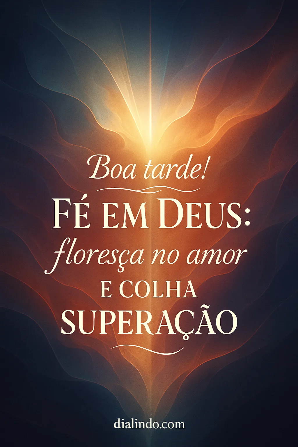 Amor floresce em superação.