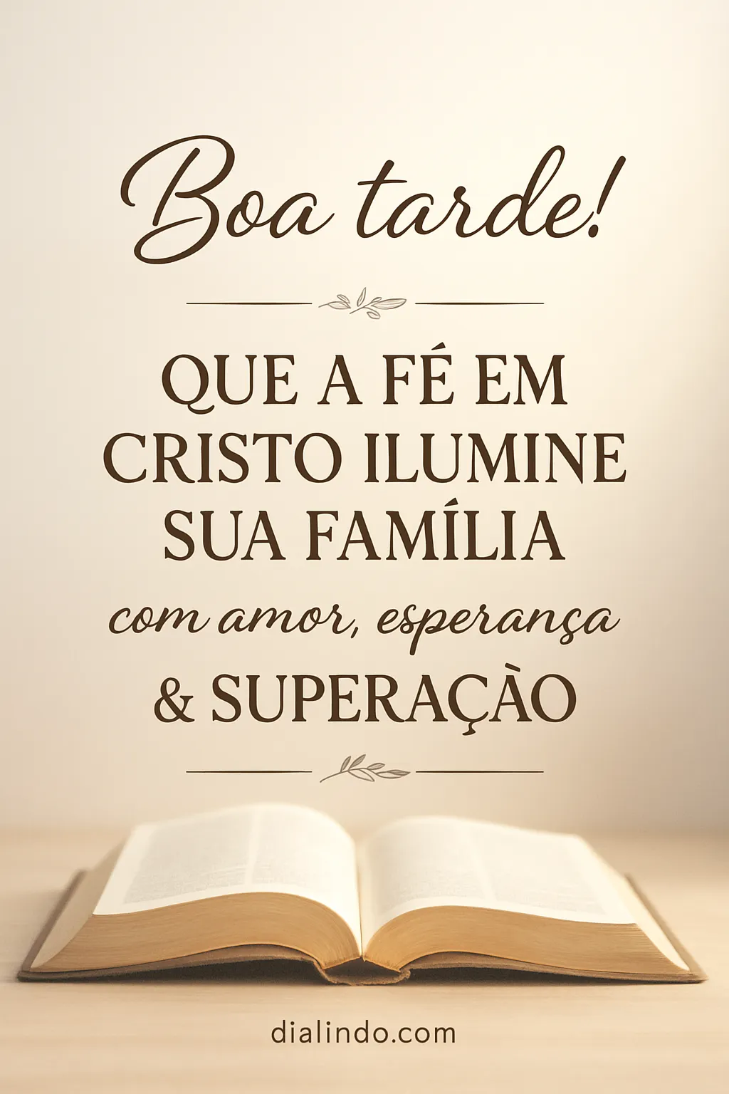 Cristo: Família Iluminada em Amor