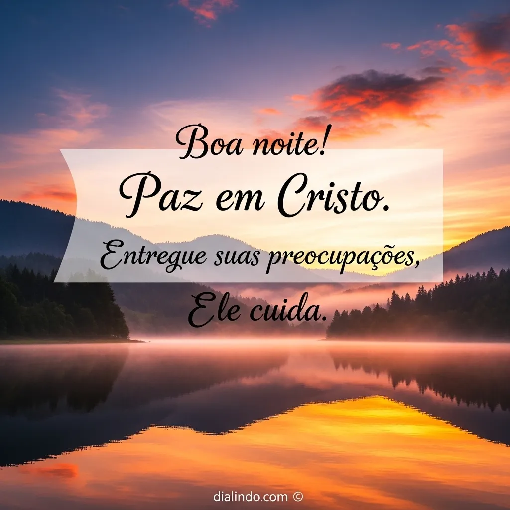 Descanso Noturno em Suas Mãos