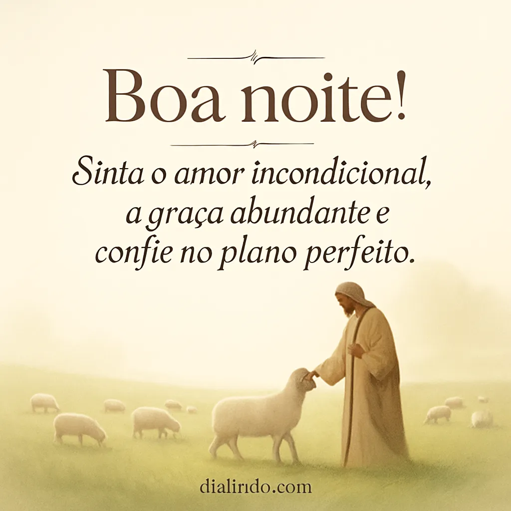 Amor, Graça, Plano Perfeito.