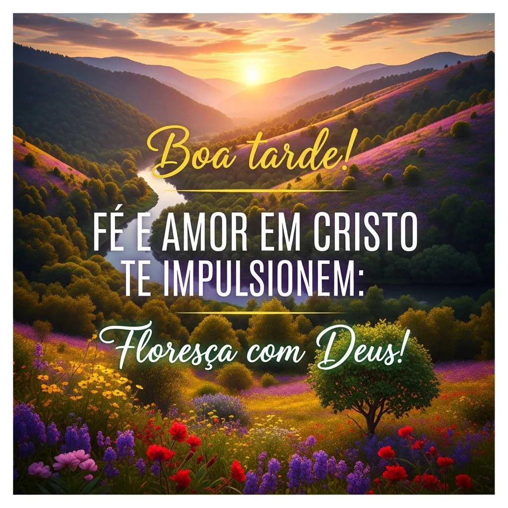 Florescer Divino: Amor Impulsionador