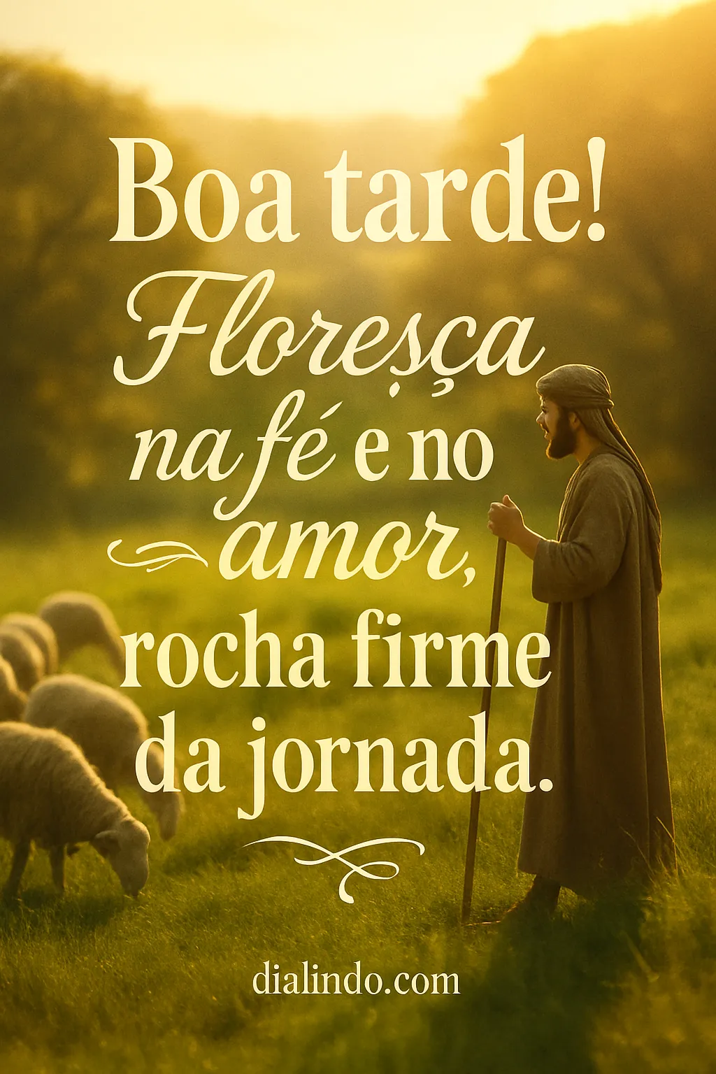 Fé, Amor, Rocha: Florescer Sempre