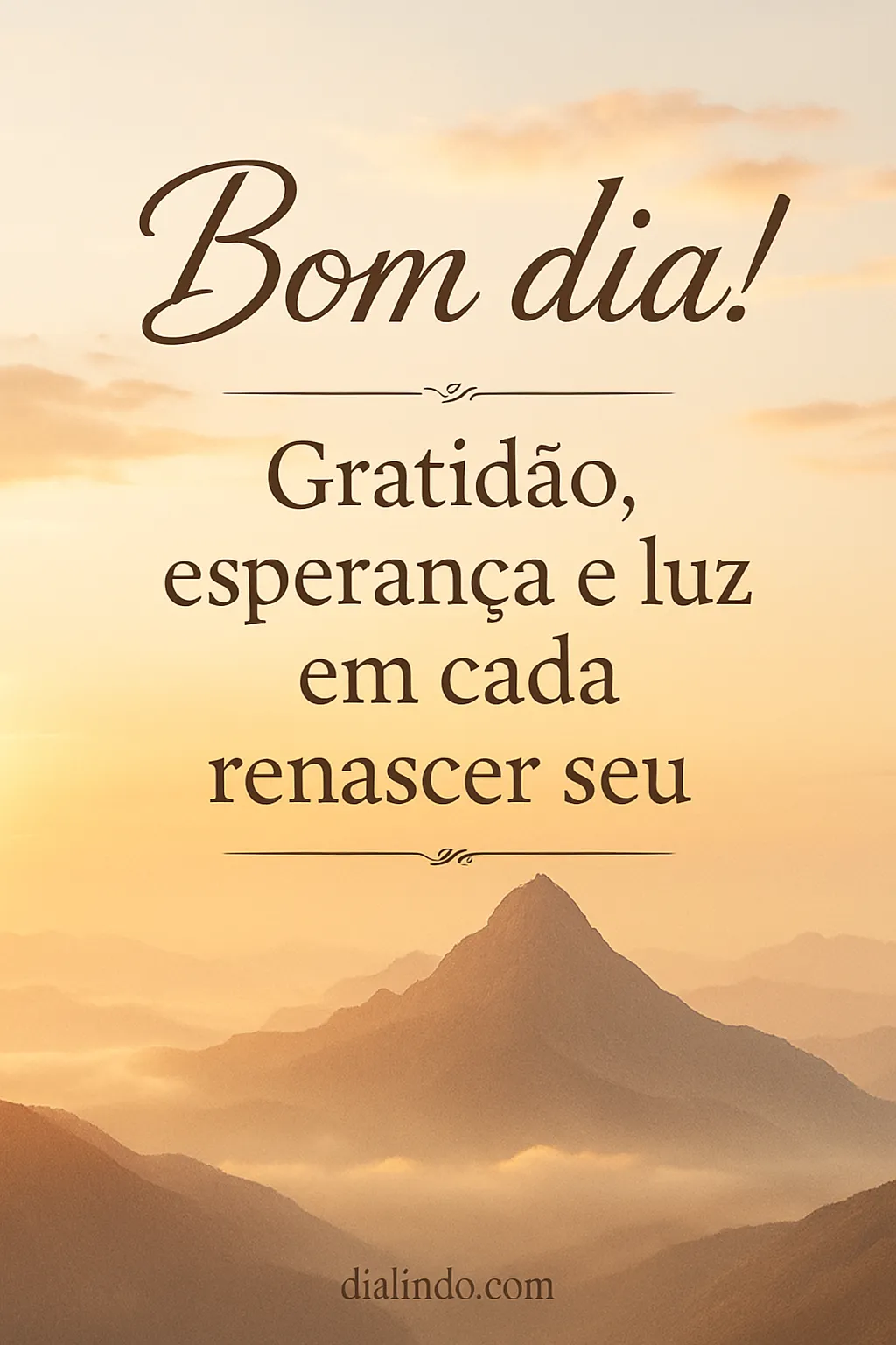 Renascimento Iluminado de Esperança Grata.