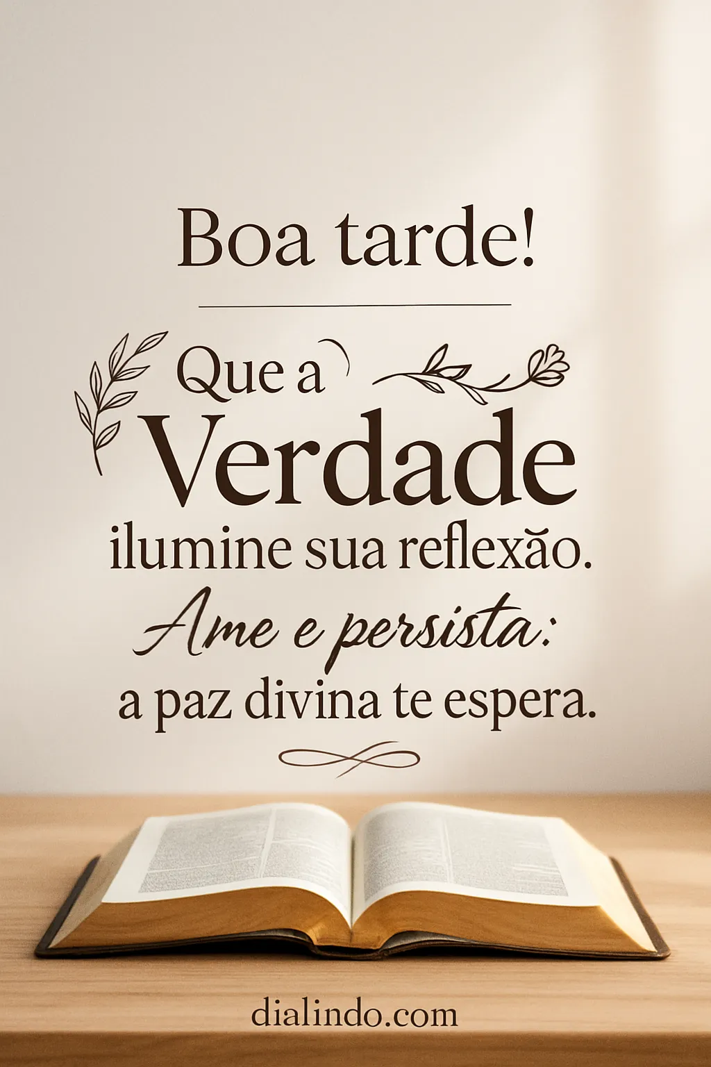 Verdade, Amor e Paz Divina