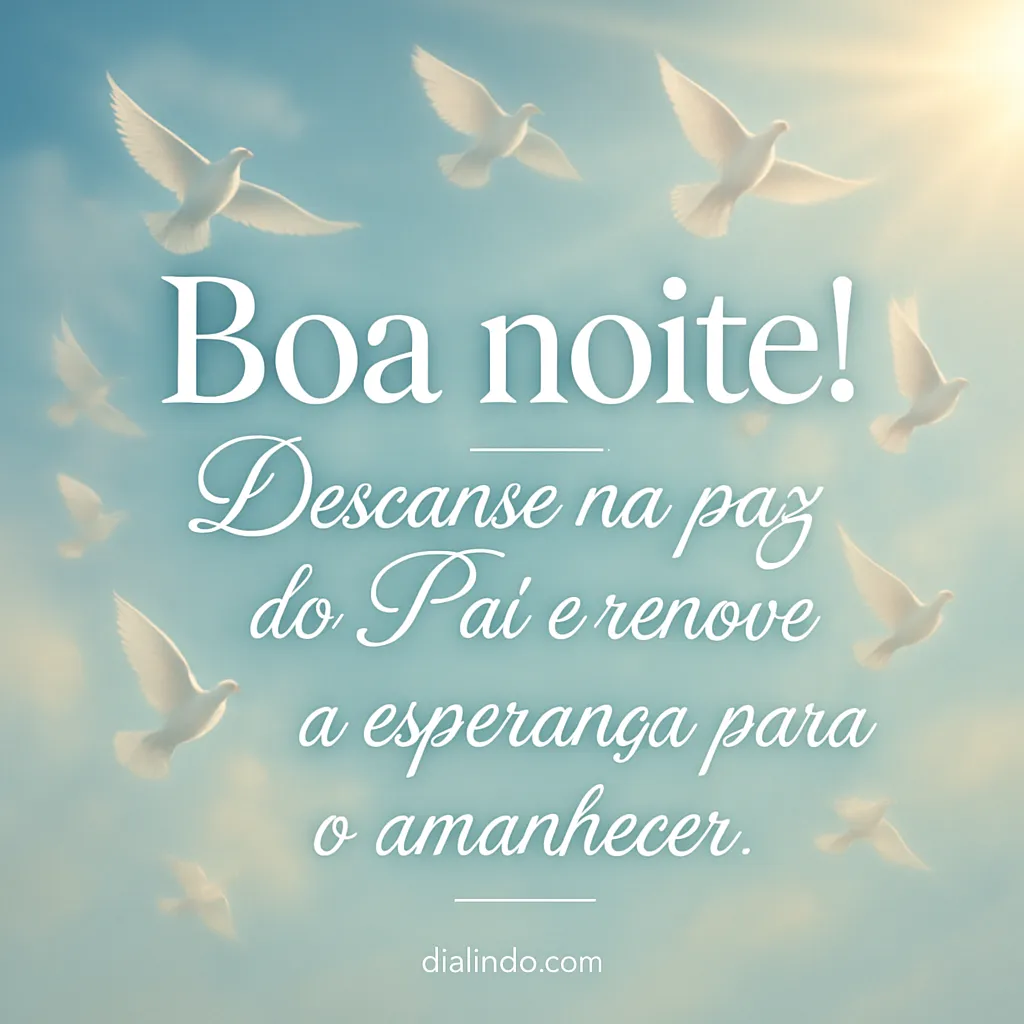 Paz, Descanso e Nova Aurora