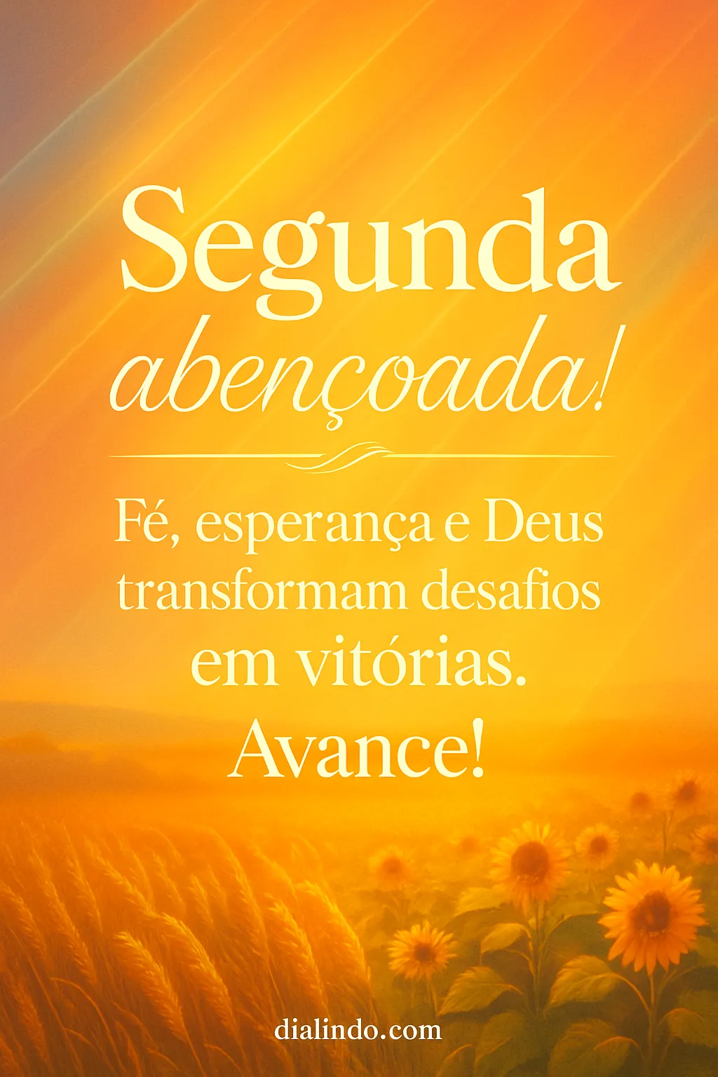 Vitória: Fé na Segunda