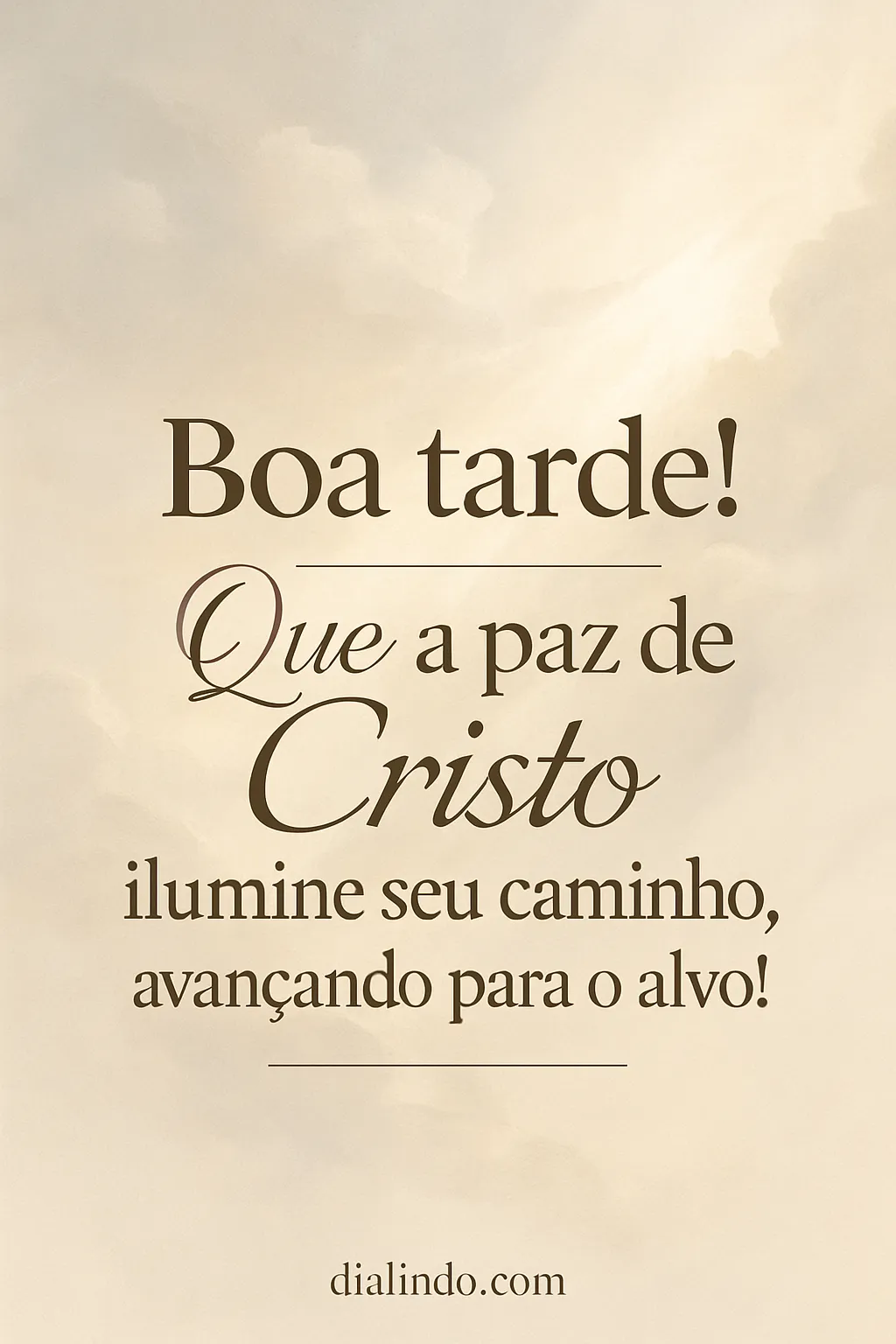 Alvo Iluminado: Paz em Movimento