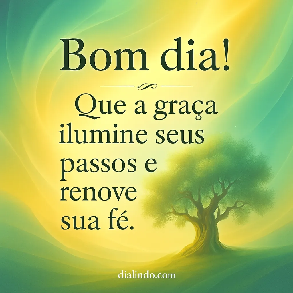 Passos Iluminados, Fé Renovada.