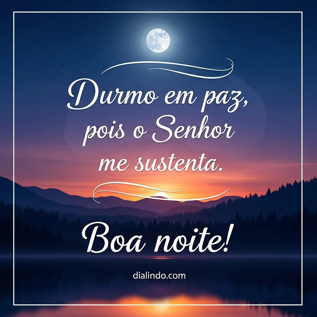 Sono Sereno Amparado em Deus