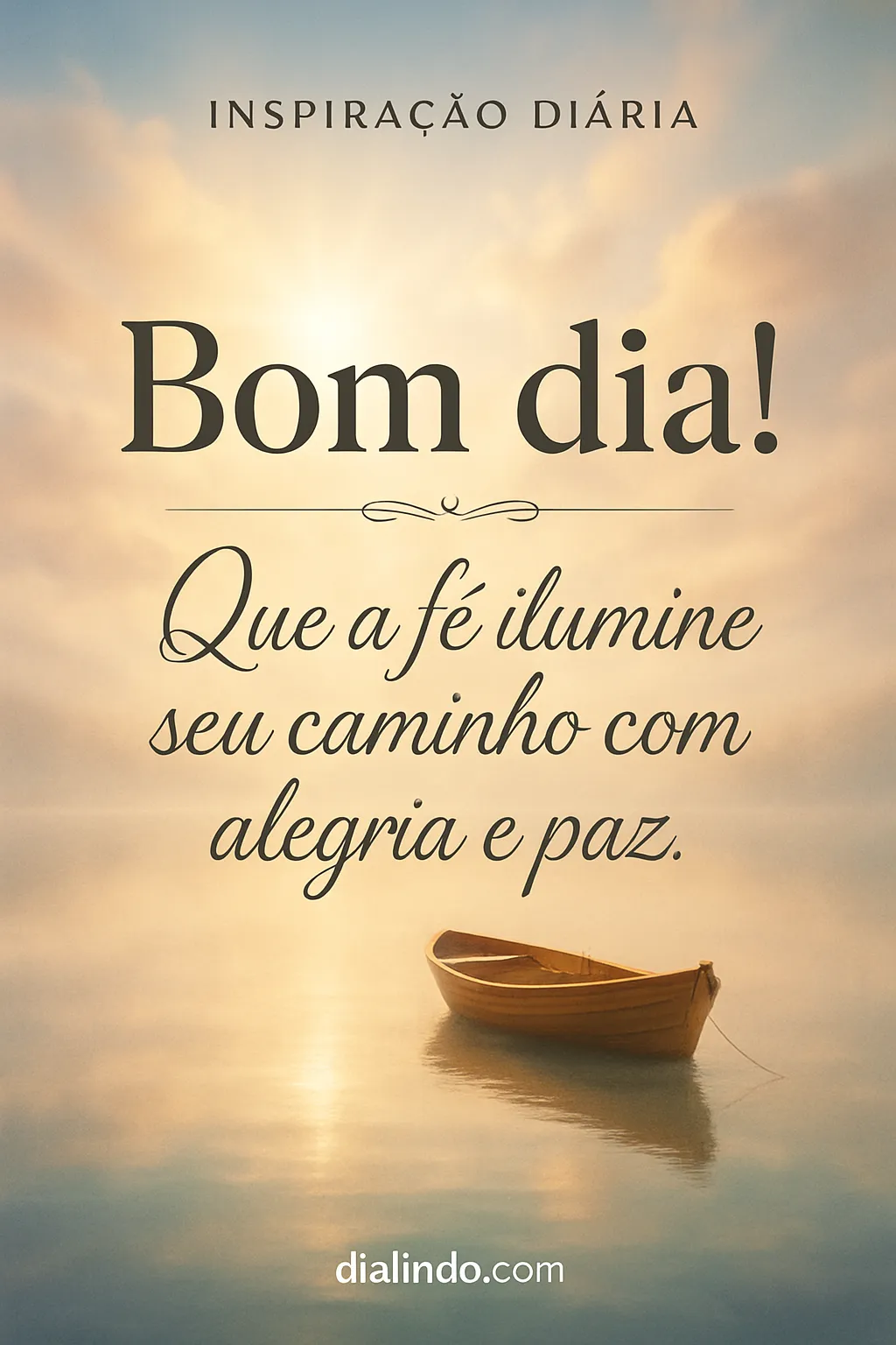 Fé: Luz, Alegria, Caminho.