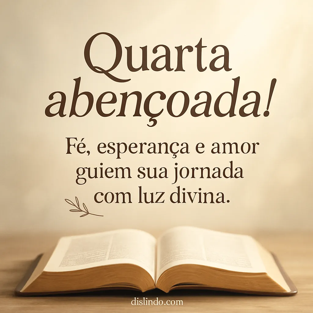 Quarta: Jornada Iluminada de Amor.