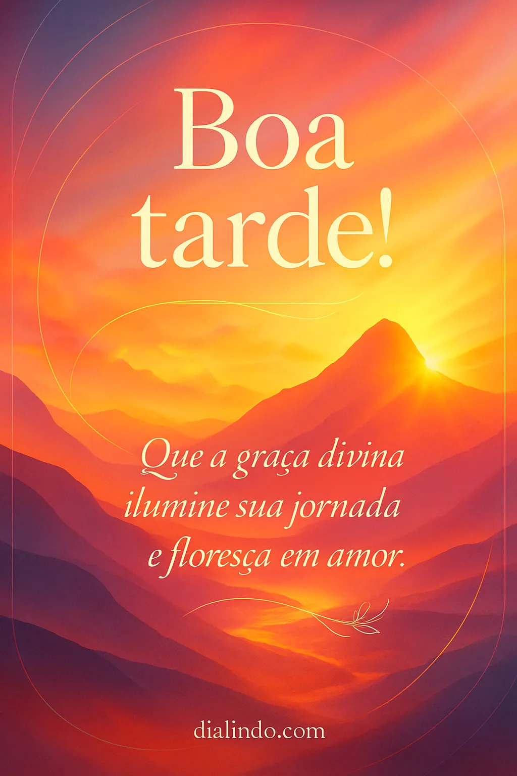 Luz Divina em Flor da Jornada