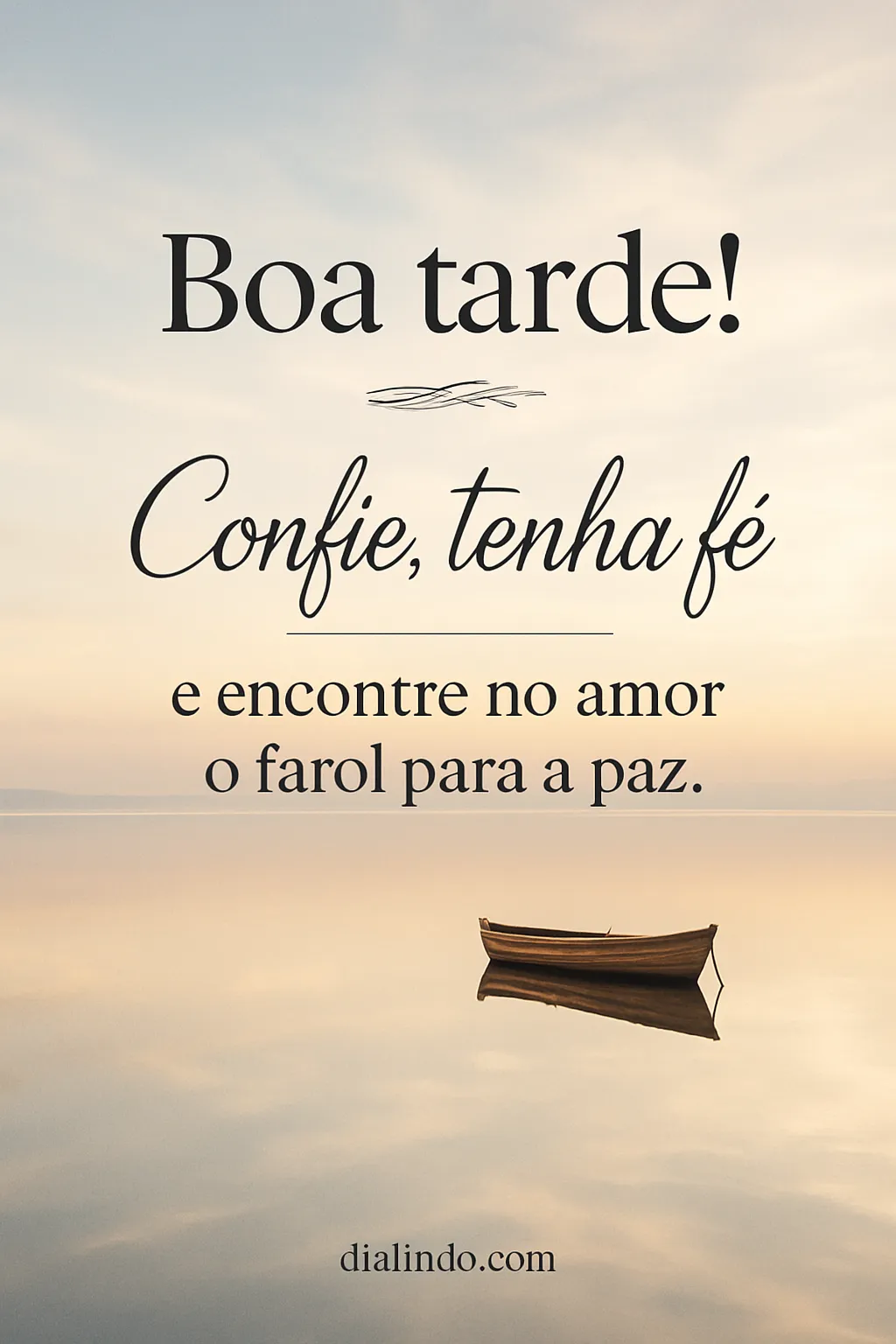 Amor: Farol da Paz Interior