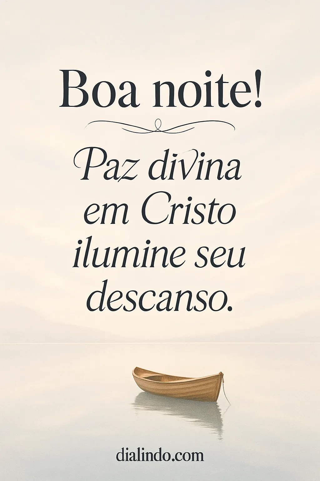 Descanso Iluminado em Cristo