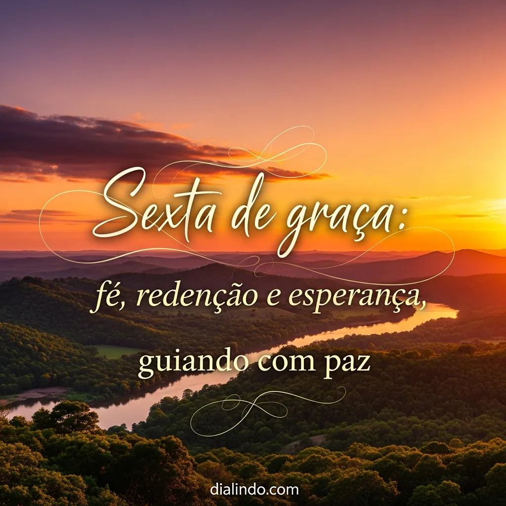 Sexta: Paz Redentora da Esperança