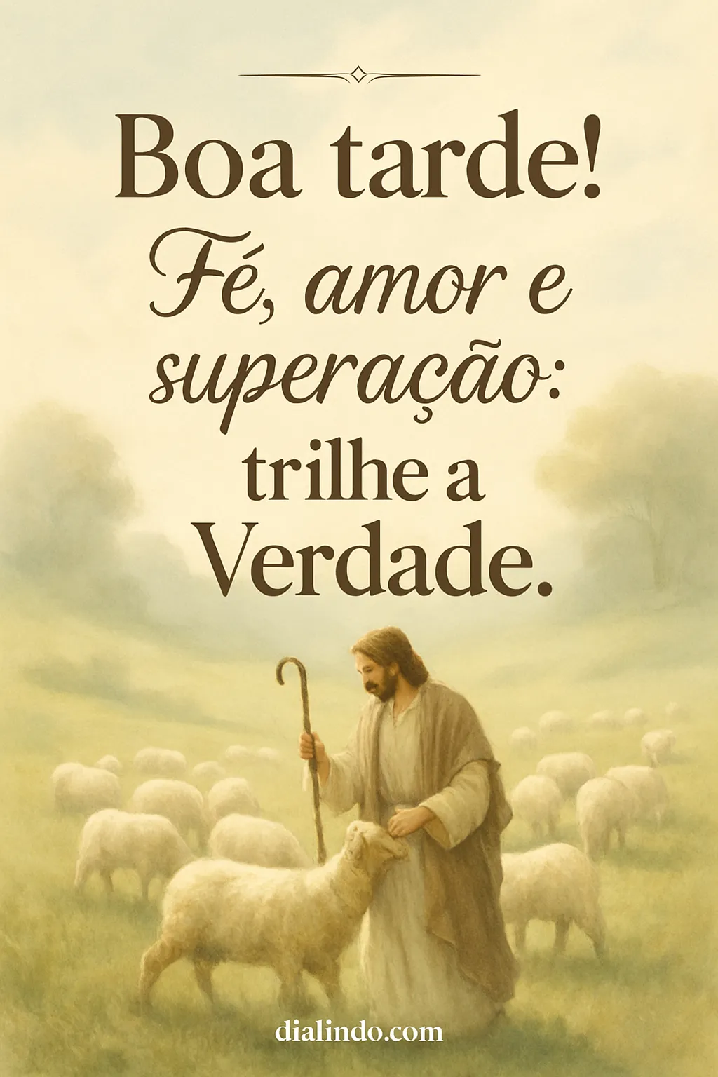 Verdade: Fé, Amor, Ascensão.