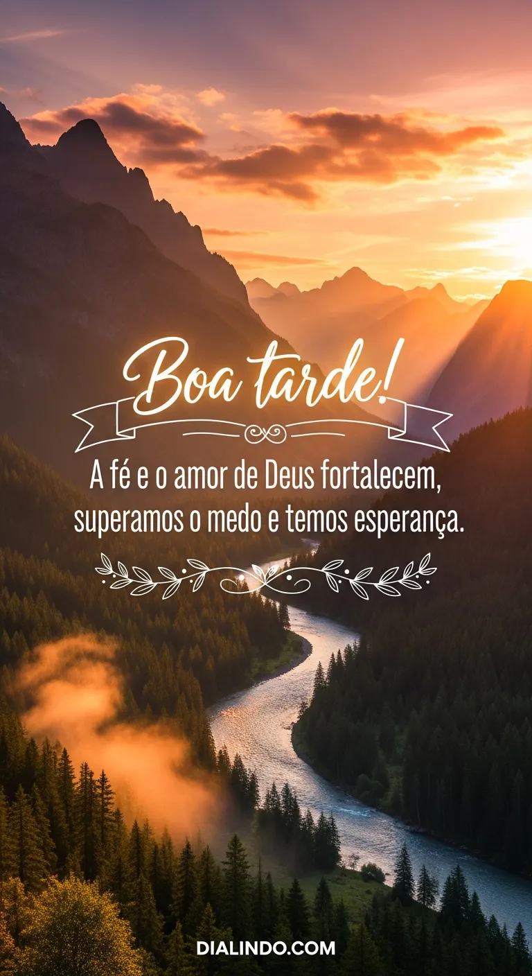 Deus: Amor, Fé, Esperança Forte