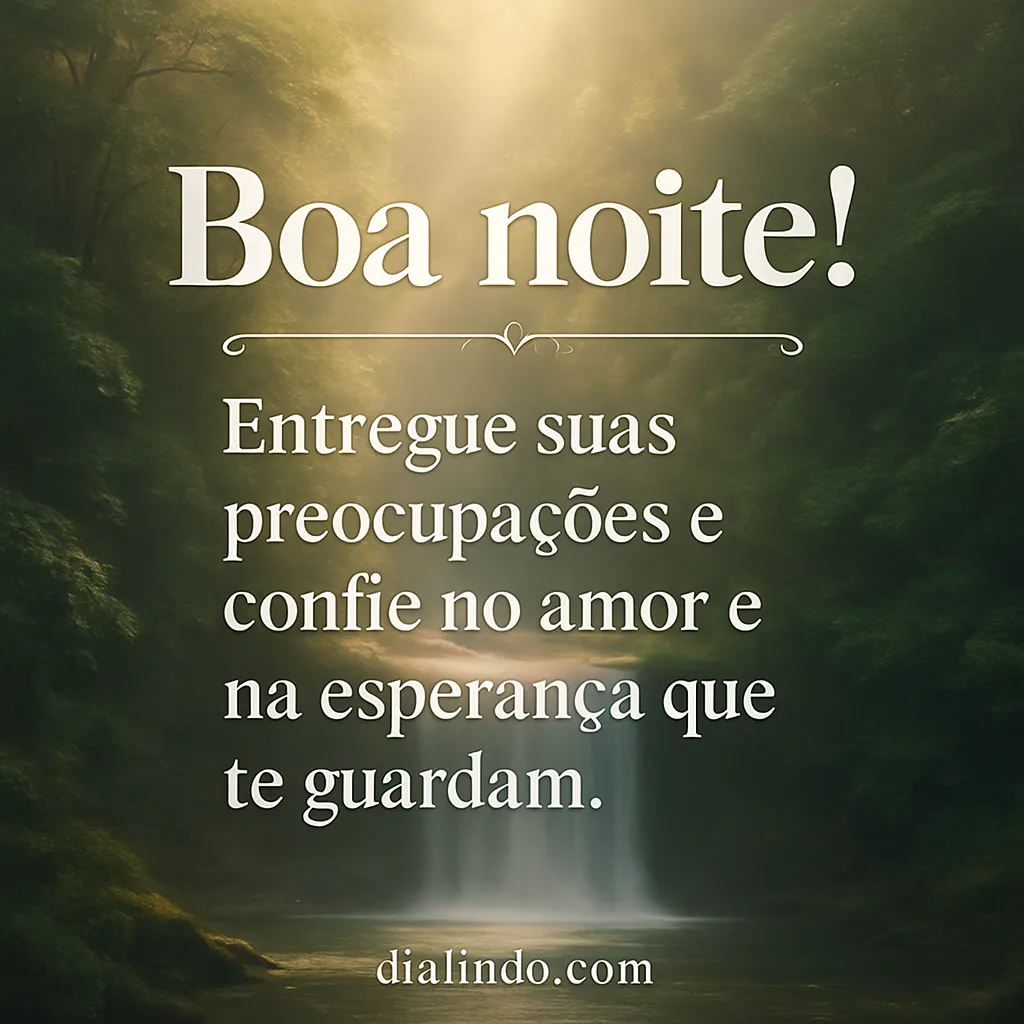 Entrega Noturna, Amor Esperançoso