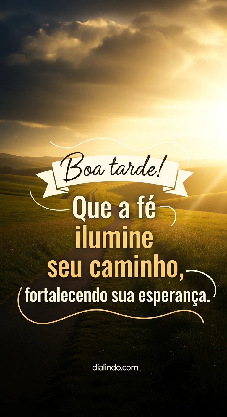 Luz na Jornada da Fé.