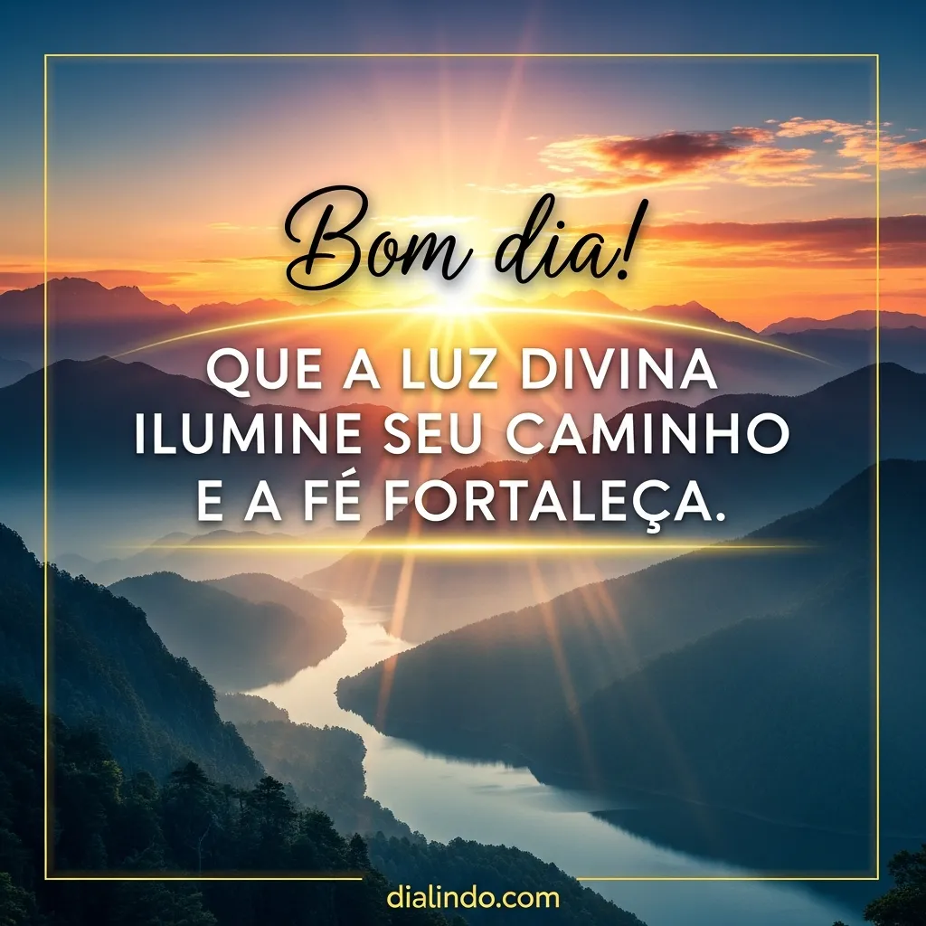 Luz Divina: Fé no Caminho