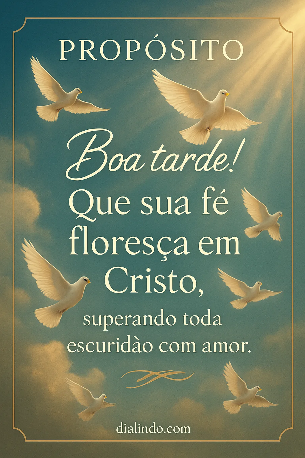 Amor Florescendo na Escuridão.