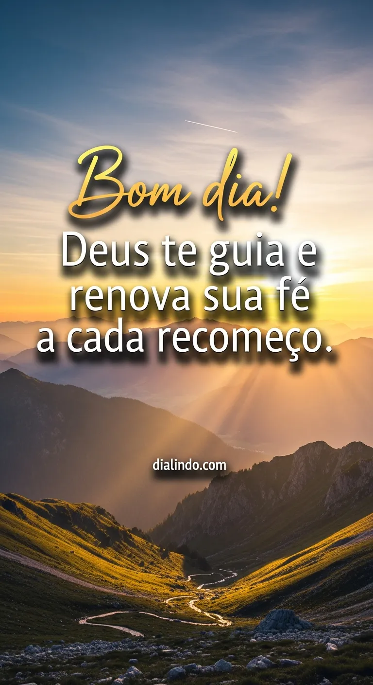 Fé Renovada a Cada Alvorada