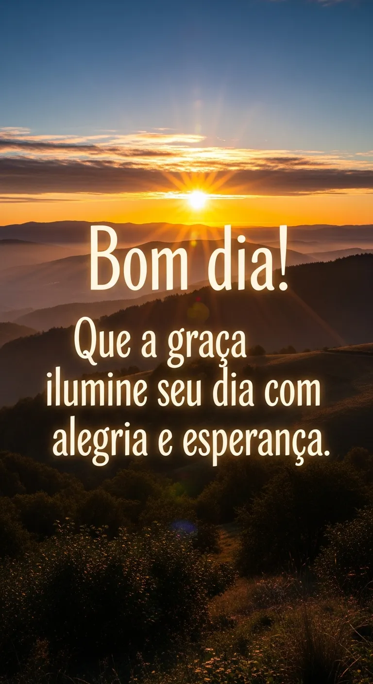 Amanhecer de Graça Aconchegante